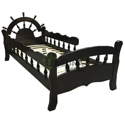 Кровать детская «Штурвал» с бортиком